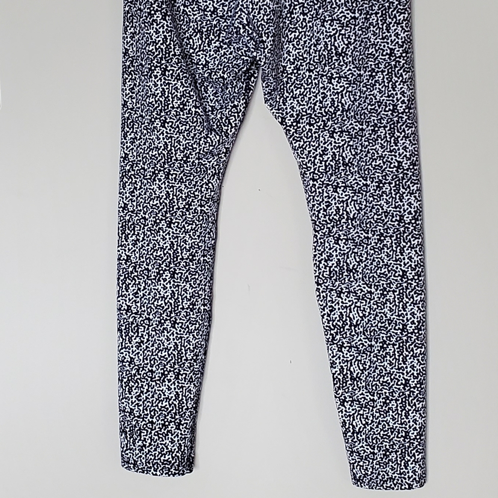 Nike Black & White Leggings Sz. M - Picture 4 of 7
